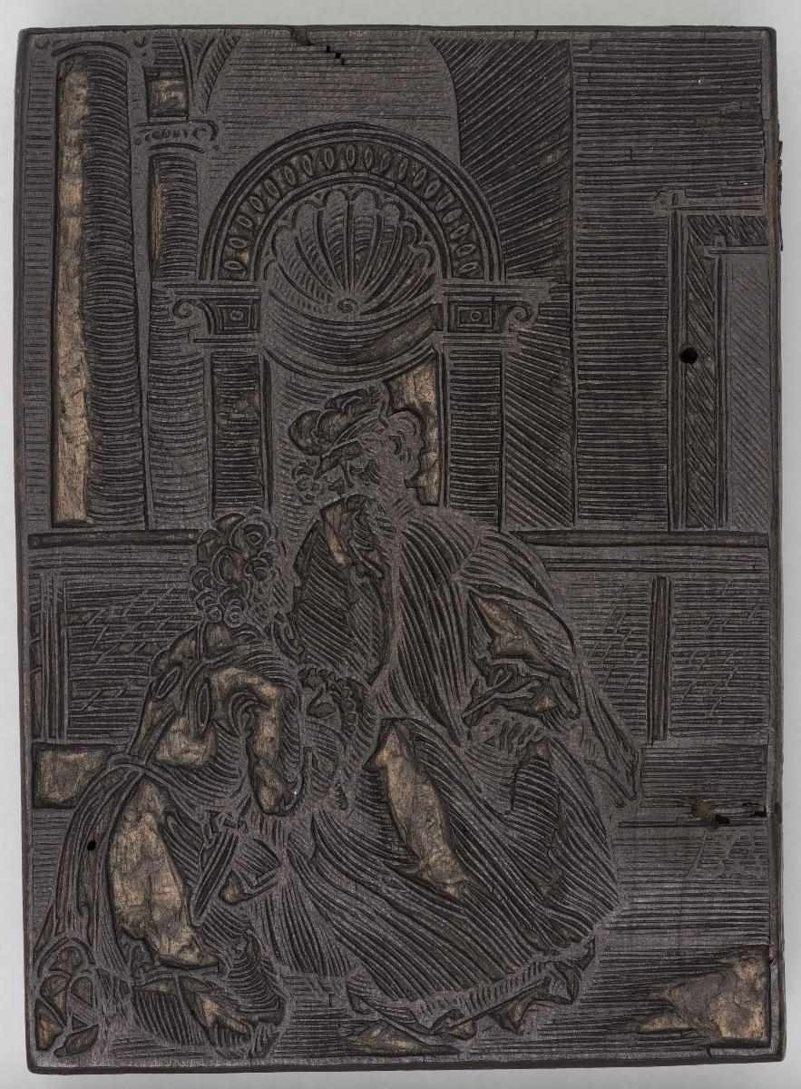 Biblische Szenen; (Eine davon zeigt Kaiser Max I., diese Horrak 752, Wolfgang von Maen, 360, 13; Eine weitere: Verrat des Judas von Maen, 360, 17. Vgl Burgkmair Kat. 1974)
(20 Stöcke)