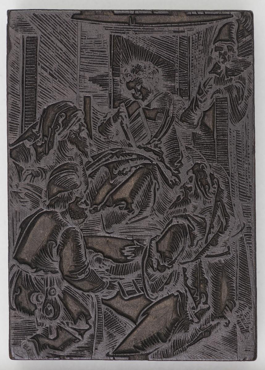 Biblische Szenen; (Eine davon zeigt Kaiser Max I., diese Horrak 752, Wolfgang von Maen, 360, 13; Eine weitere: Verrat des Judas von Maen, 360, 17. Vgl Burgkmair Kat. 1974)
(20 Stöcke)