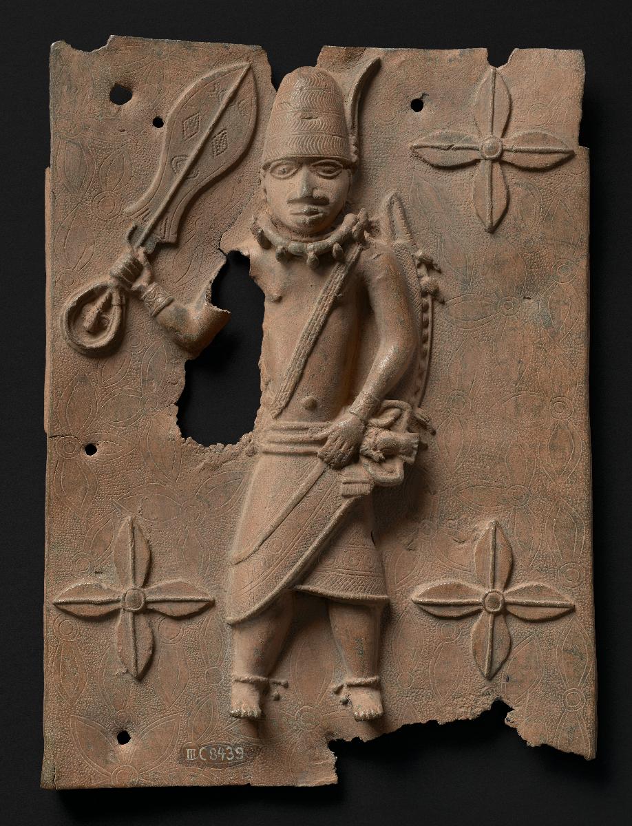 Würdenträger mit eben-Schwert