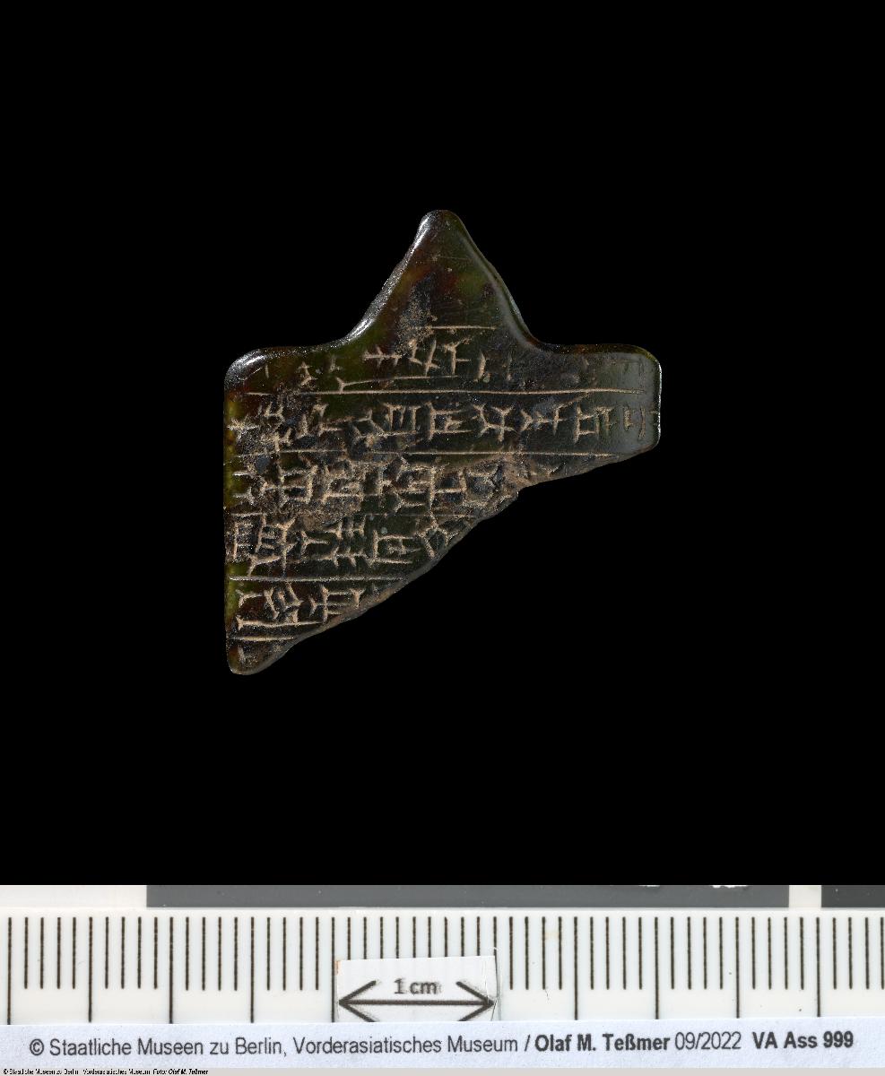 Amulett gegen die Dämonin Lamaschtu
