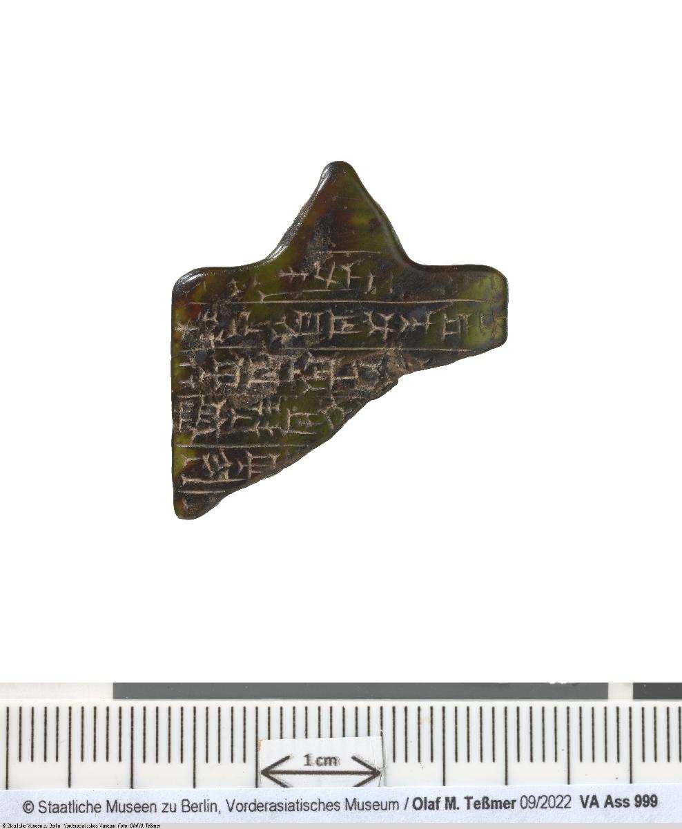 Amulett gegen die Dämonin Lamaschtu