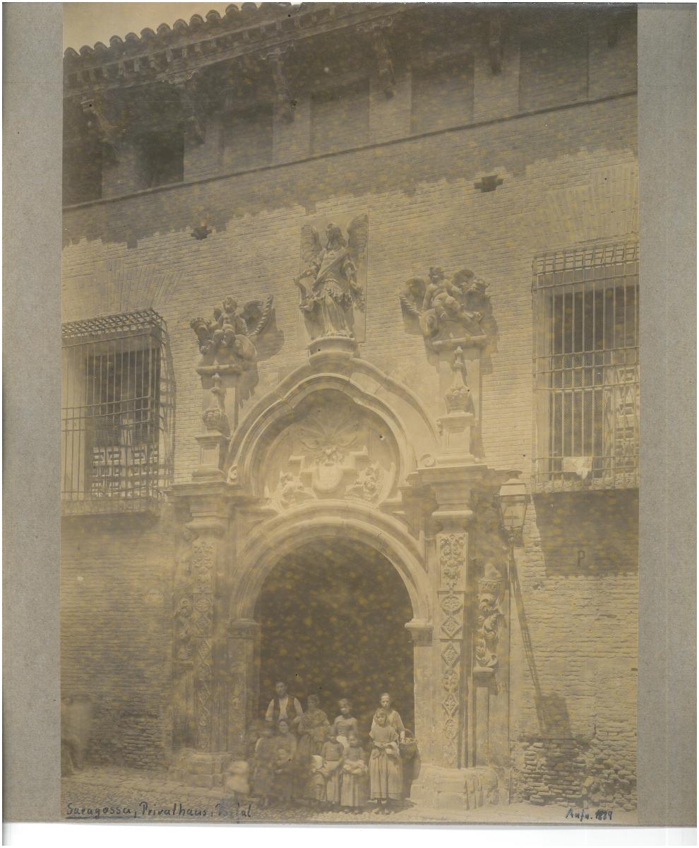 Zaragoza, Privathaus, Portal