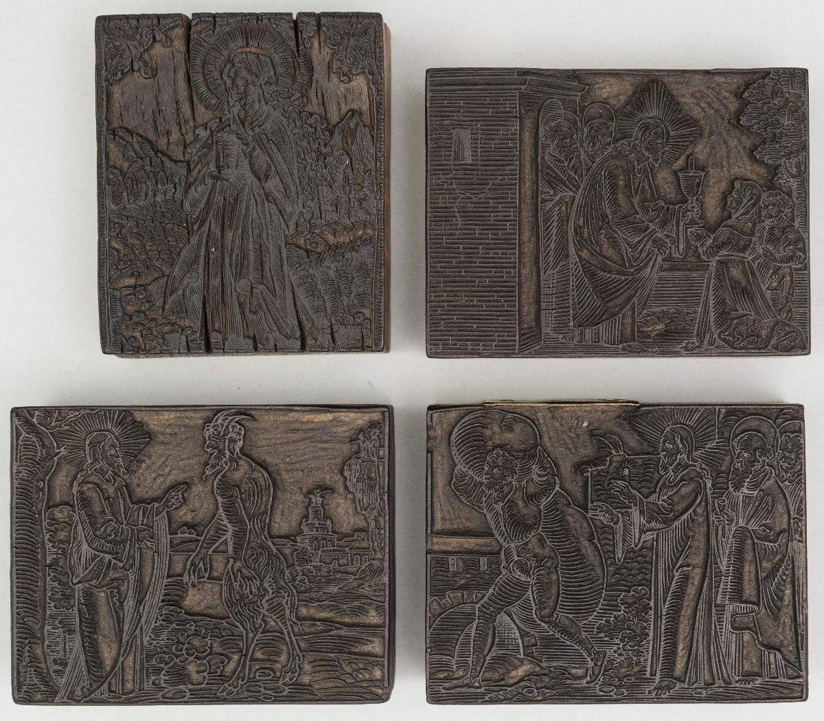 Biblische Szenen
(4 Stöcke)