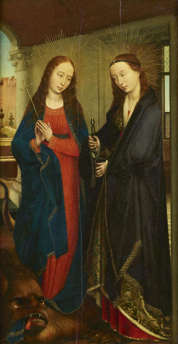 Die Heiligen Margaretha und Apollonia