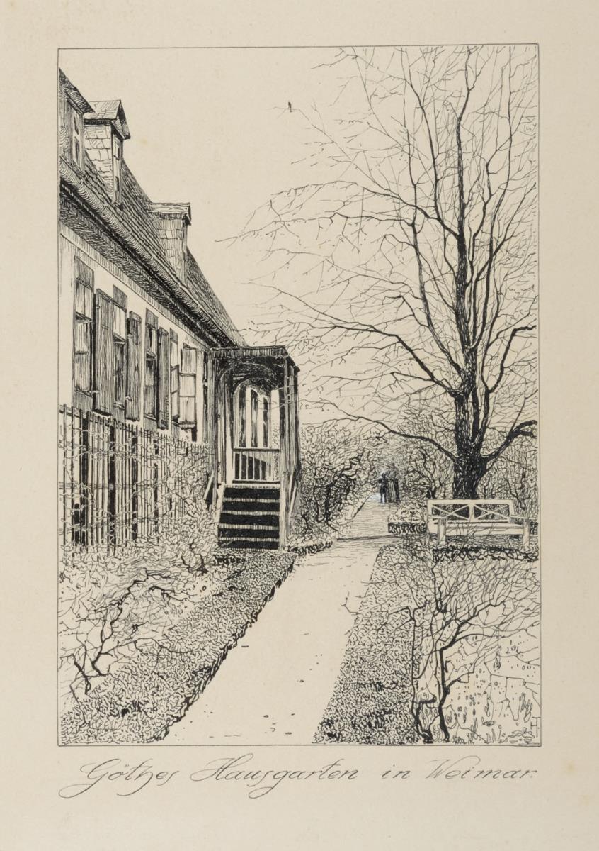 Göthes Hausgarten in Weimar