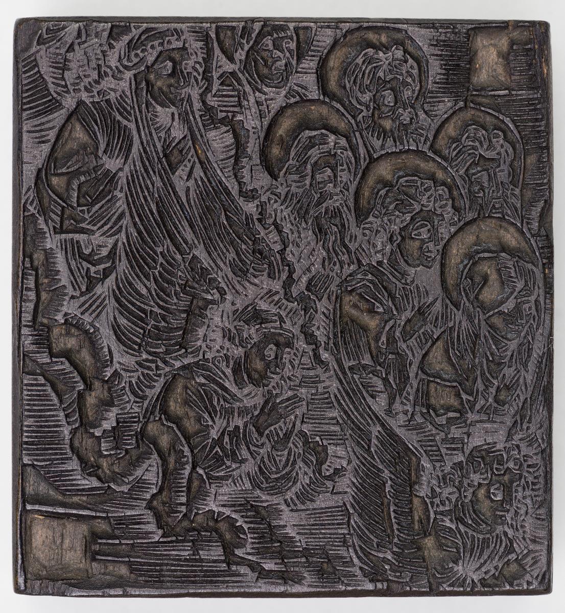 Abendmahl, Beichte, Maria mit Heiligen.
3 Stöcke
