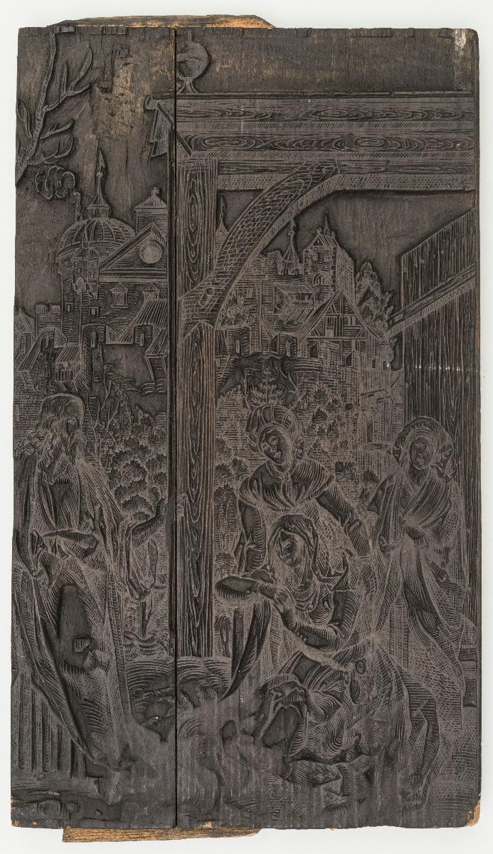 Fragment: Christus und 3 Marien