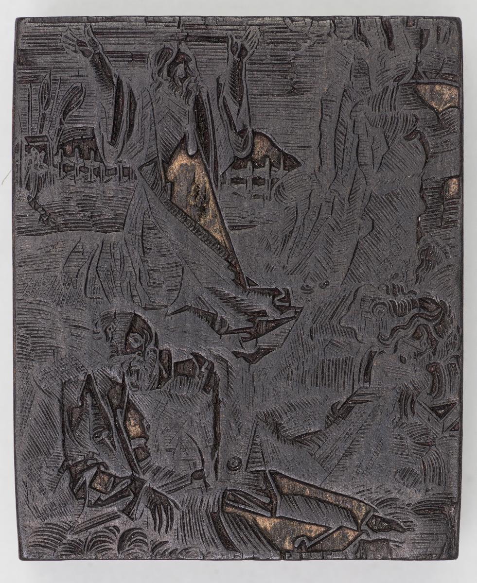 Vertreibung aus dem Paradies, Hl. Lukas, Gethsemane, Könid David, Verkündigung (nach Dürer), Gregorsmesse
(6 Stöcke)