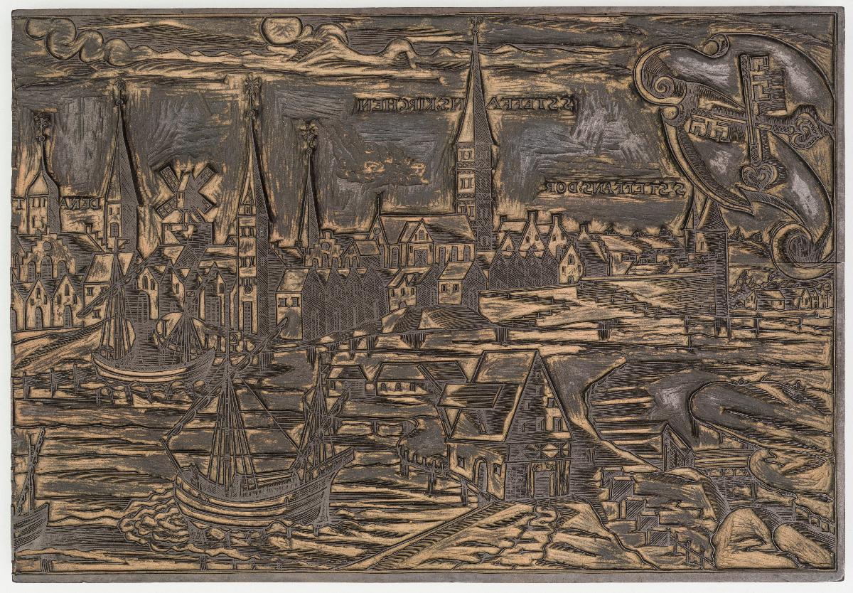 Ansicht von Bremen (3 Stöcke)