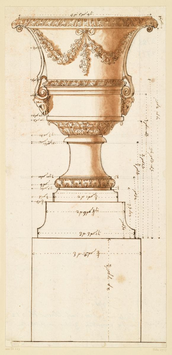 Marmorziervase