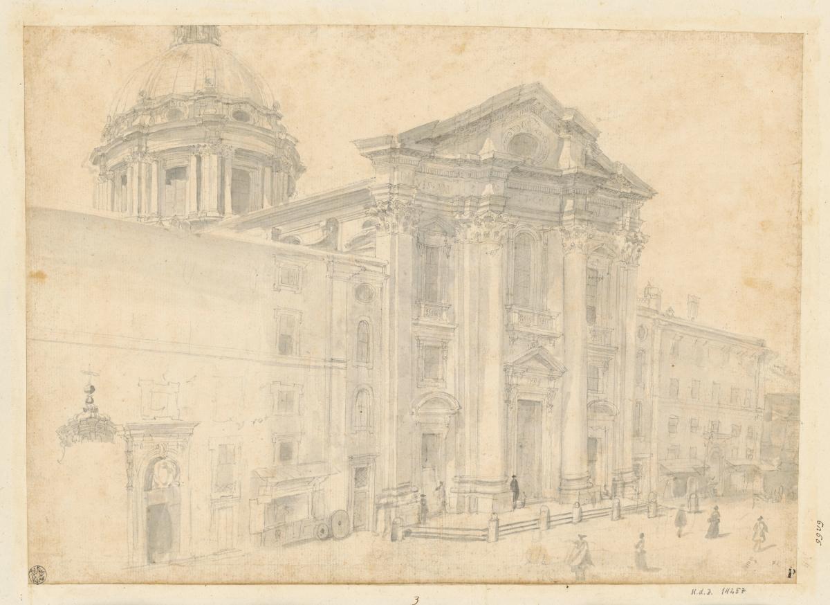 S. Carlo al Corso, Fassade