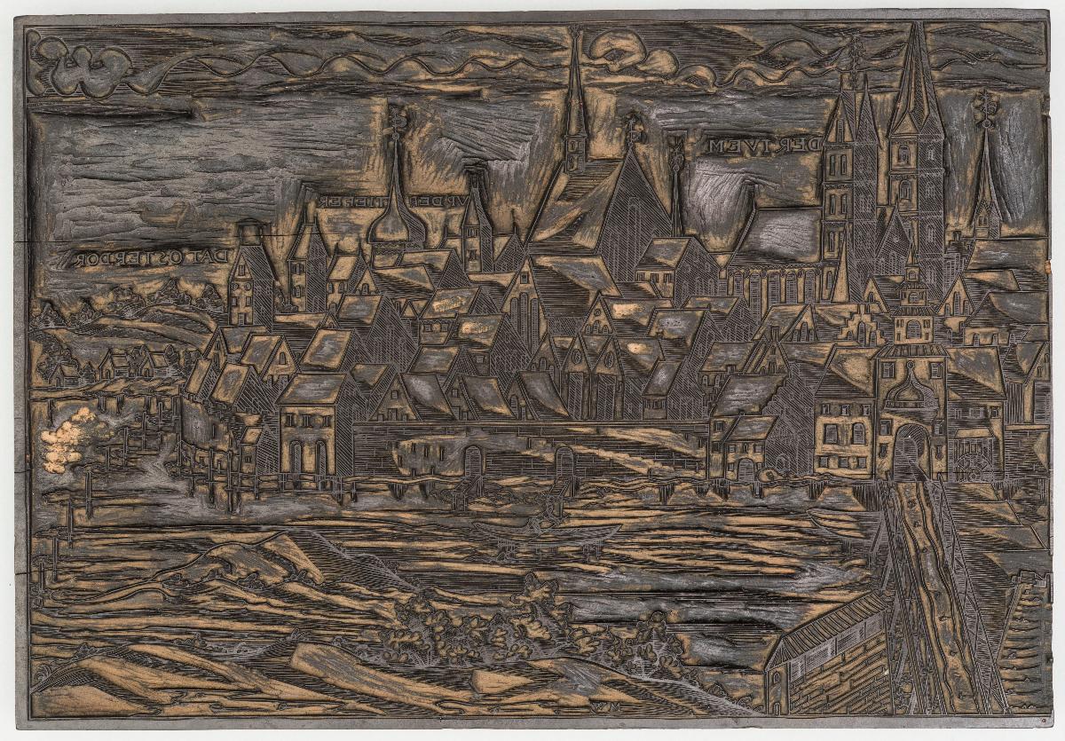 Ansicht von Bremen (3 Stöcke)