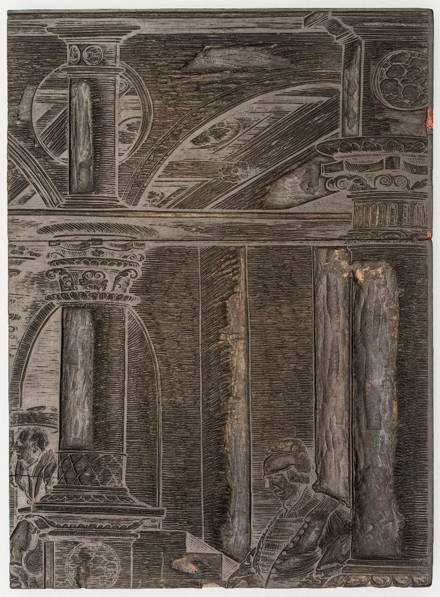 Abendmahl (mit Kerzenständer rechts von der Mittelsäule)
(8 Stöcke)
