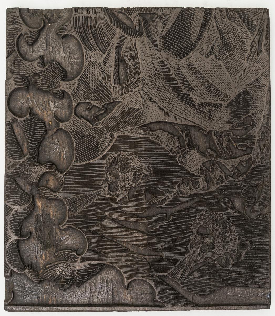Gnadenstuhl auf leichtem Holz
(4 Stöcke)
