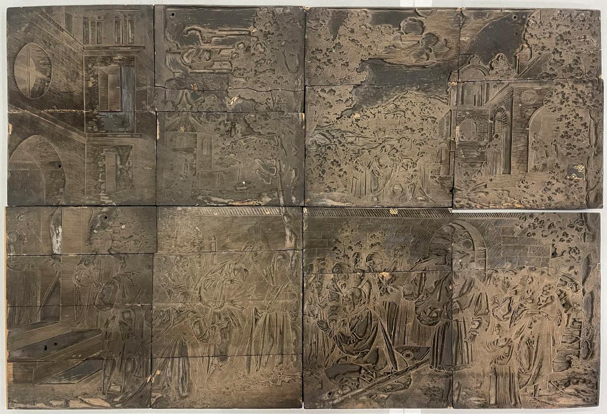 Auferweckung des Lazarus (8 Stöcke)