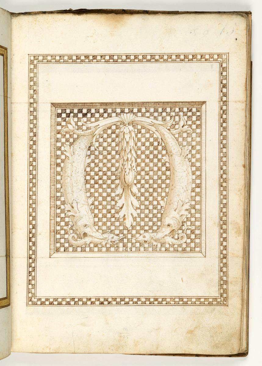 Zierbuchstabe M
