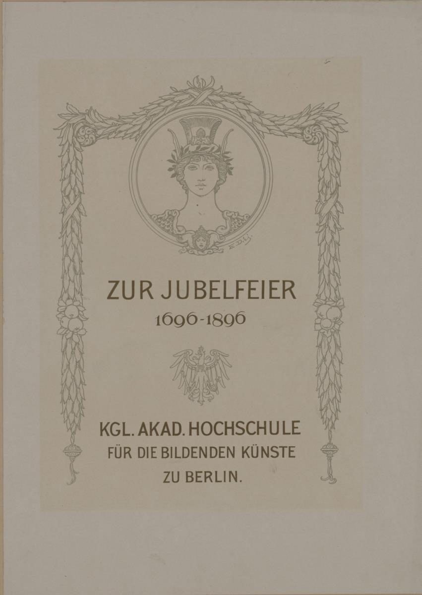 Zur Jubelfeier der Akademischen Hochschule. Festschrift