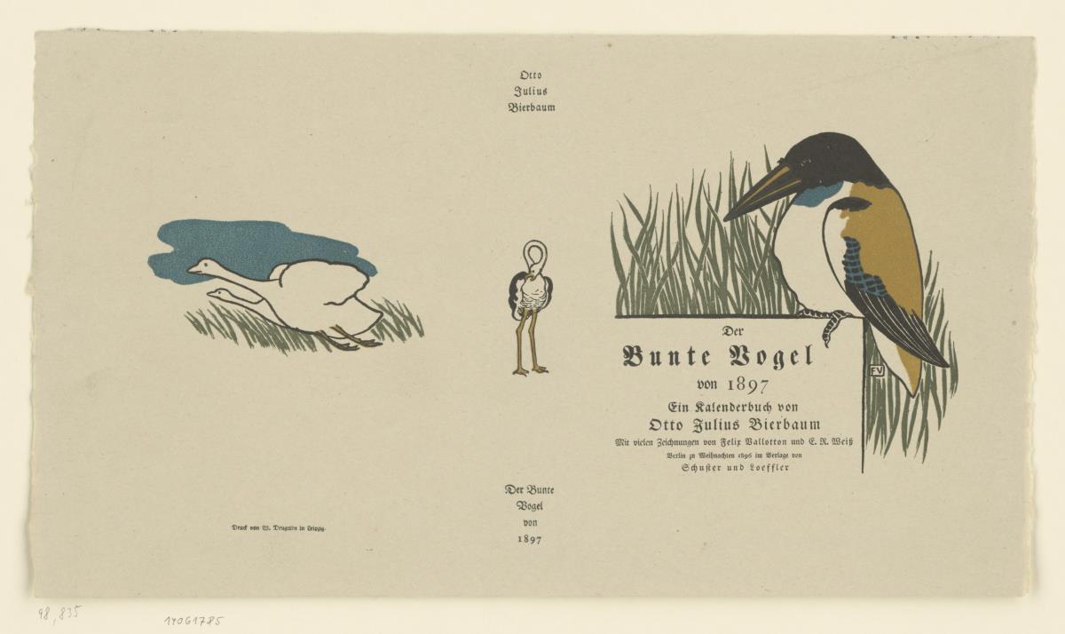 Otto Julius Bierbaum. der Bunte Vogel