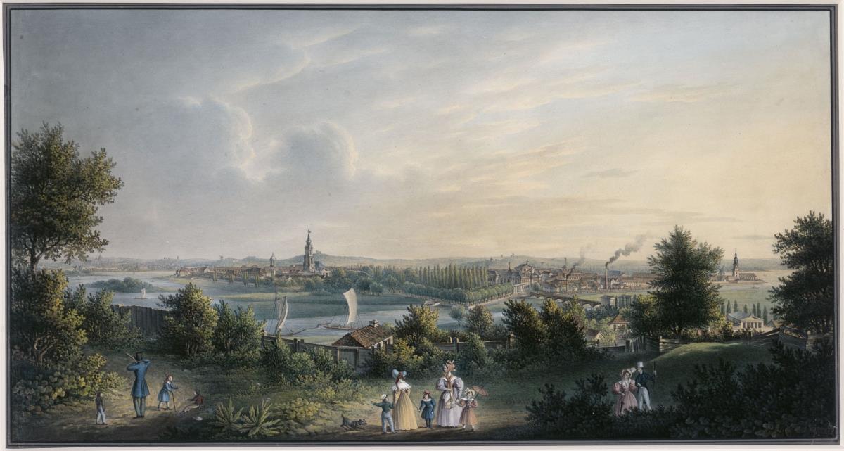 Potsdam vom Brauhausberg aus gesehen