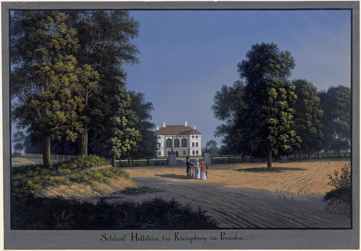 Schloss Hollstein bei Königsberg in Preußen
