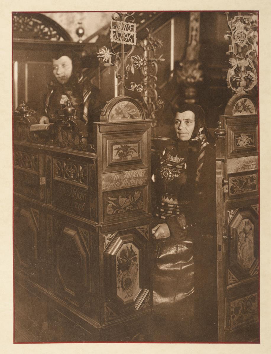 Altengammer Kirchengestühl (aus dem Album "Hamburg: Land und Leute der Niederelbe")