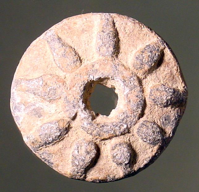 Durchbohrte Scheibe
