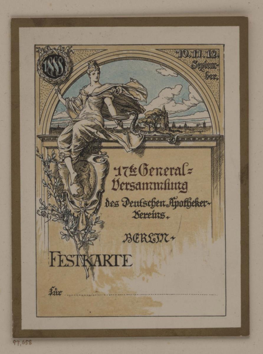 17. generalversammlung des deutschen Apotheker-vereins Berlin