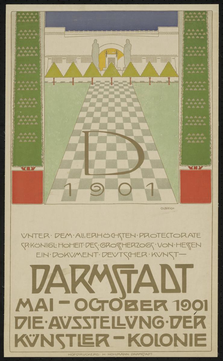 Darmstadt. Die Ausstellung der Künstler-Kolonie