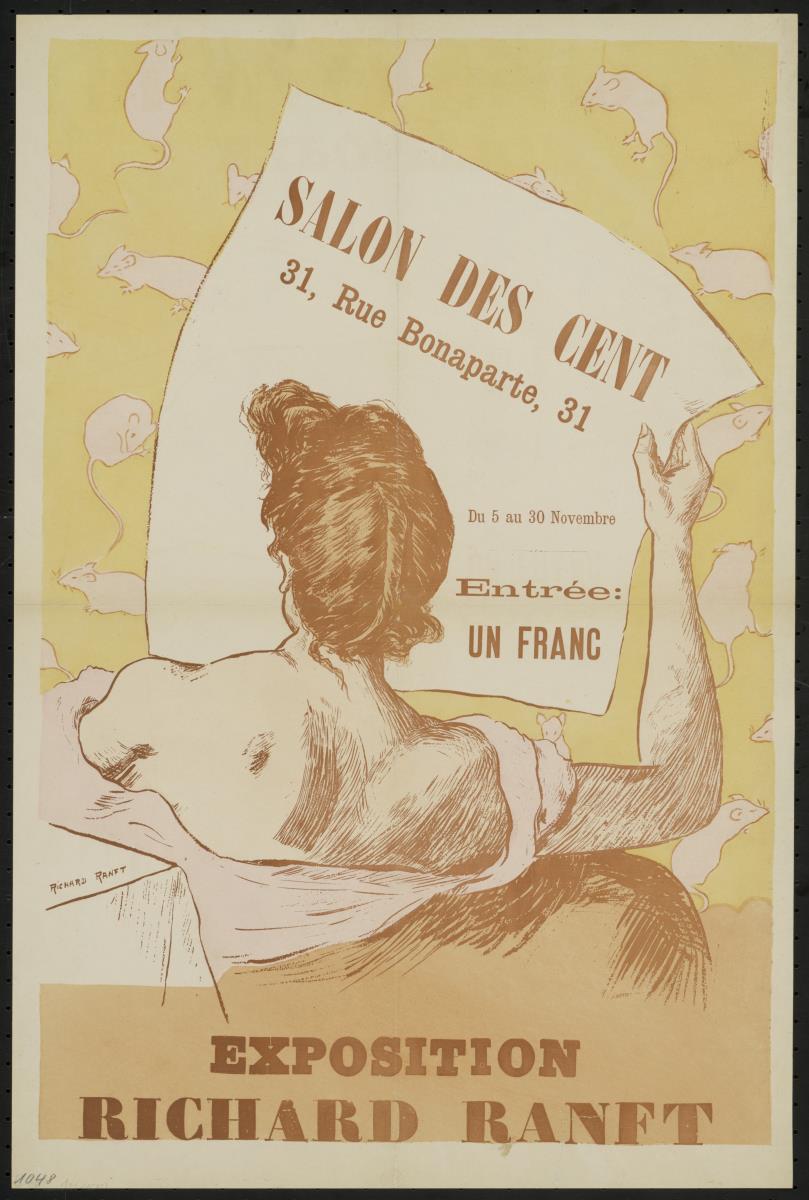 Salon des Cent. Exposition Richard Ranft