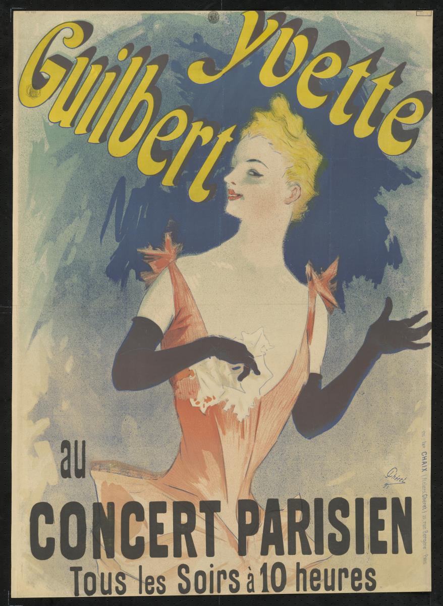 Yvette Guilbert au Concert Parisien