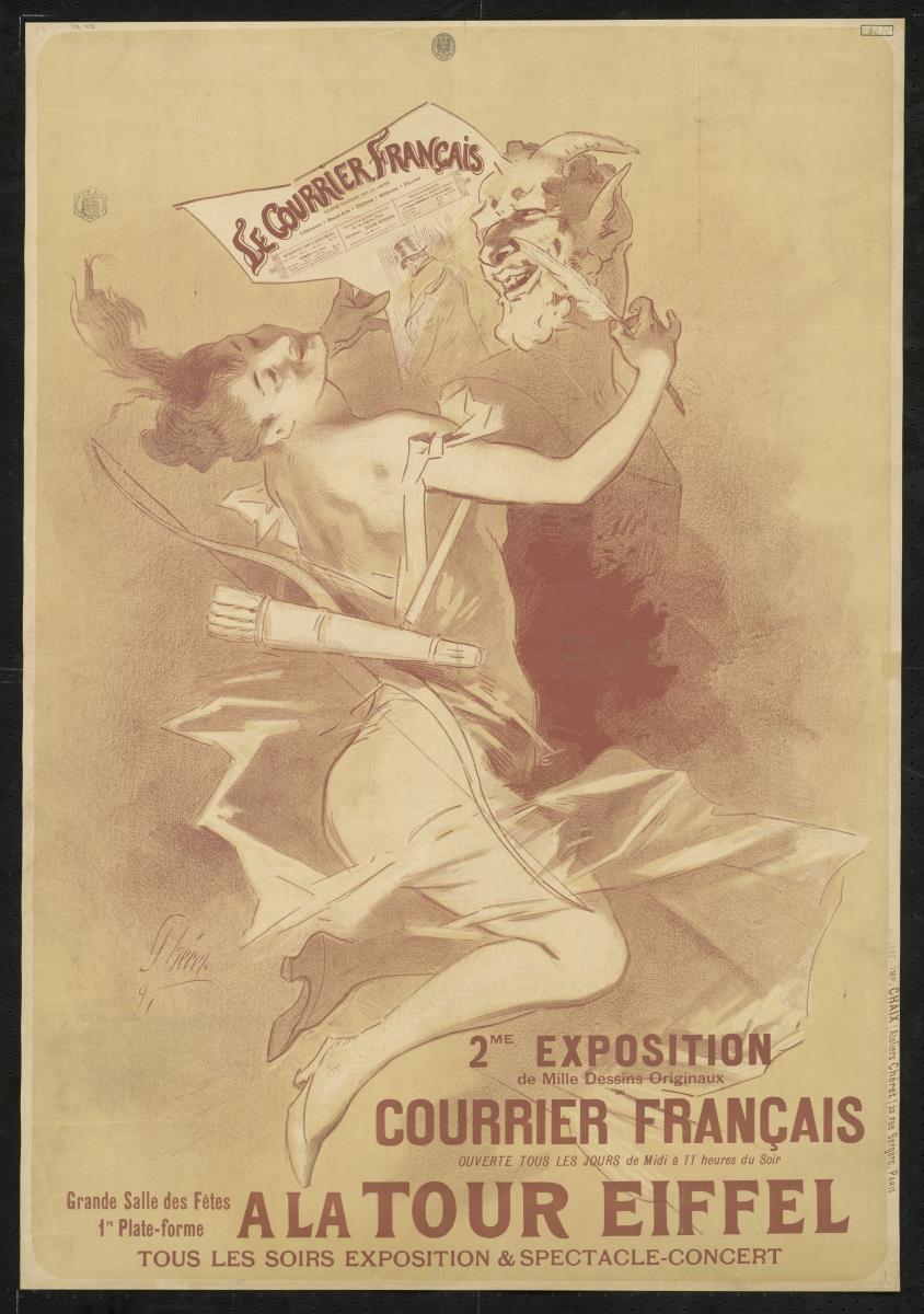 2. Exposition de Mille Dessins Originaux du Courrier Francais