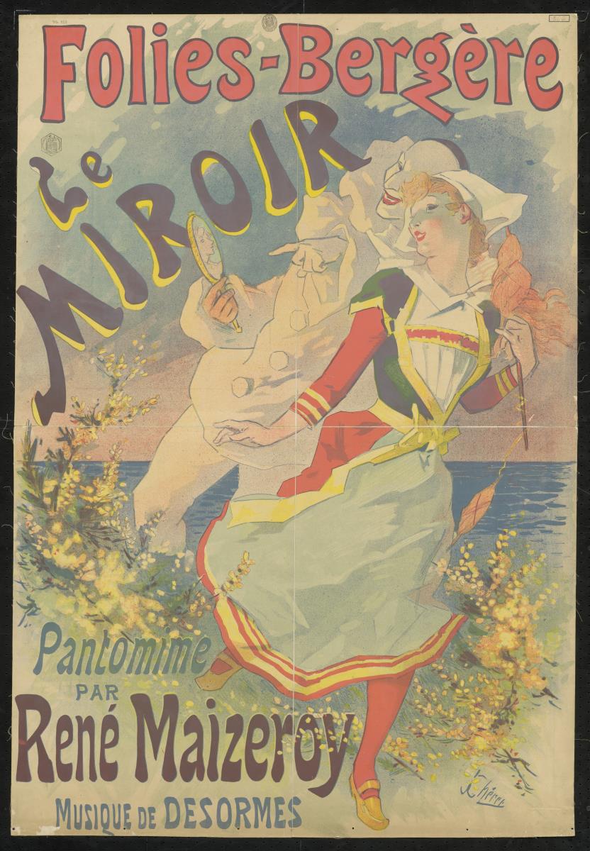 Folies-Bergère. Le Miroir. Pantomime par René Maizeroy