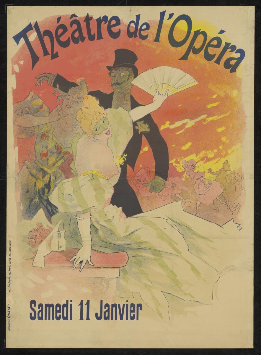 Théâtre de l'Opera. Carnaval 1896