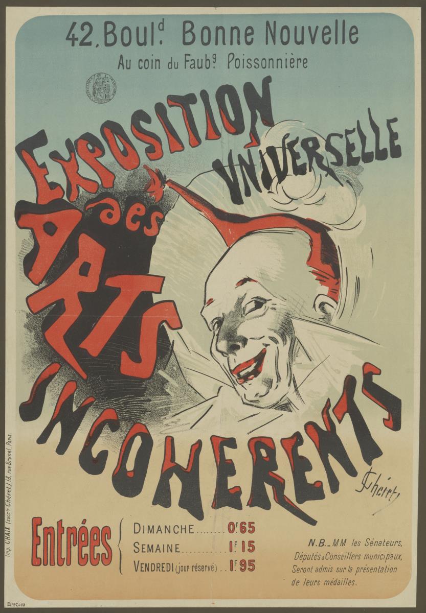 Exposition des Arts universelle incoherents
