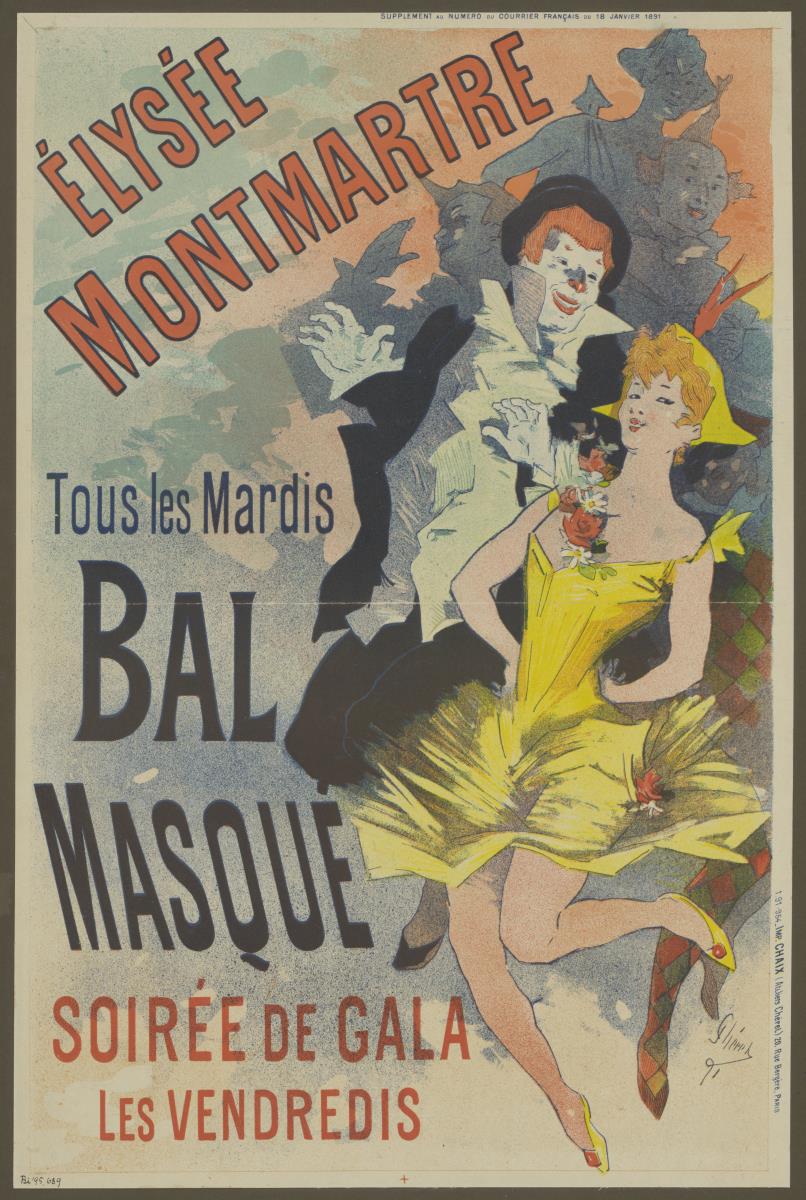 Élysée Montmartre. Bal Masqué