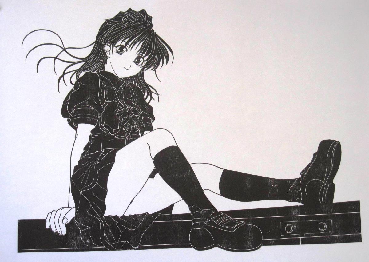Manga-Mädchen