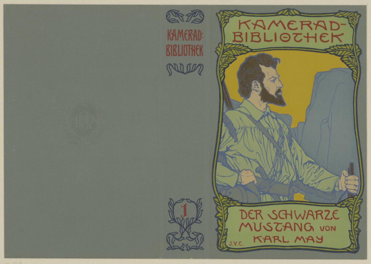 Karl May. Der schwarze Mustang. Kamerad-Bibliothek 1
