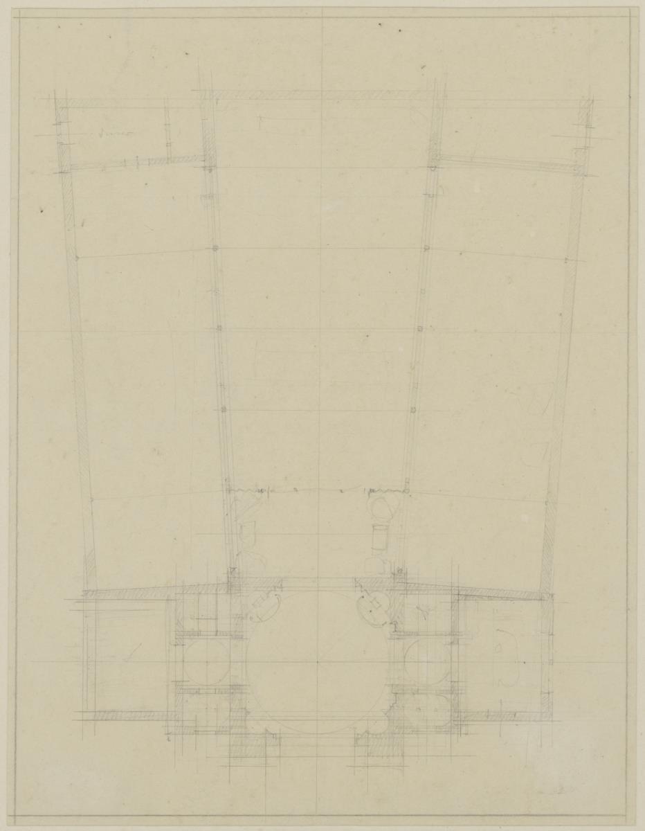 Wien, Ausstellungsgebäude der Secession, Grundriss
