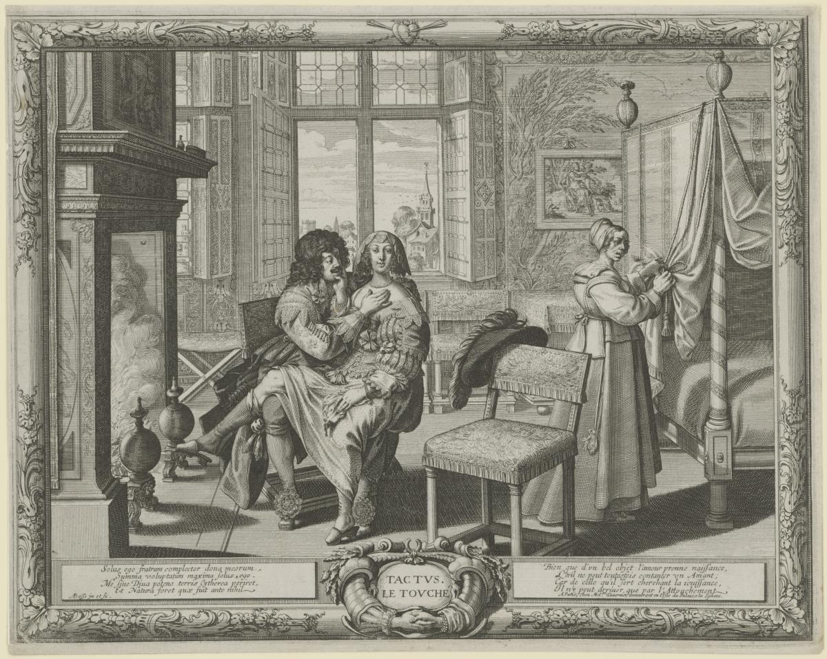 Die Fünf Sinne, Bl. 5: Tactus