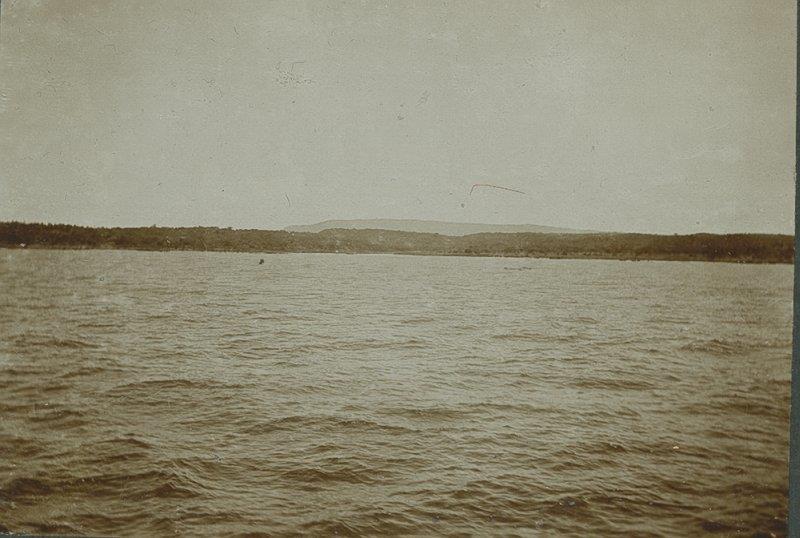 Austritt des Lukuga - Flusses aus dem Tanganjika.