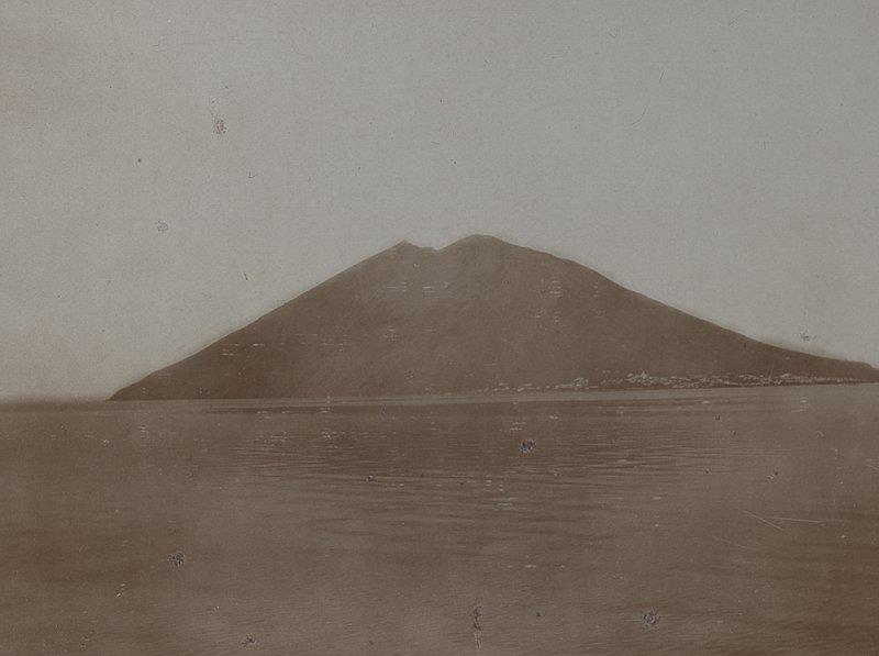 Blick auf den Stromboli von OSO.