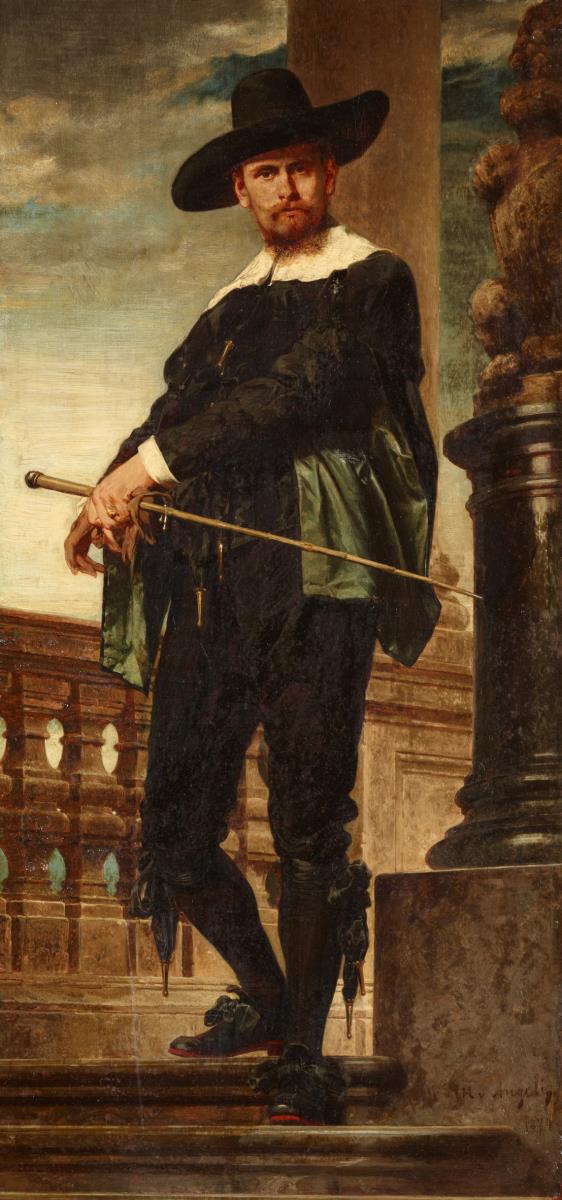 Herr in spanischer Tracht