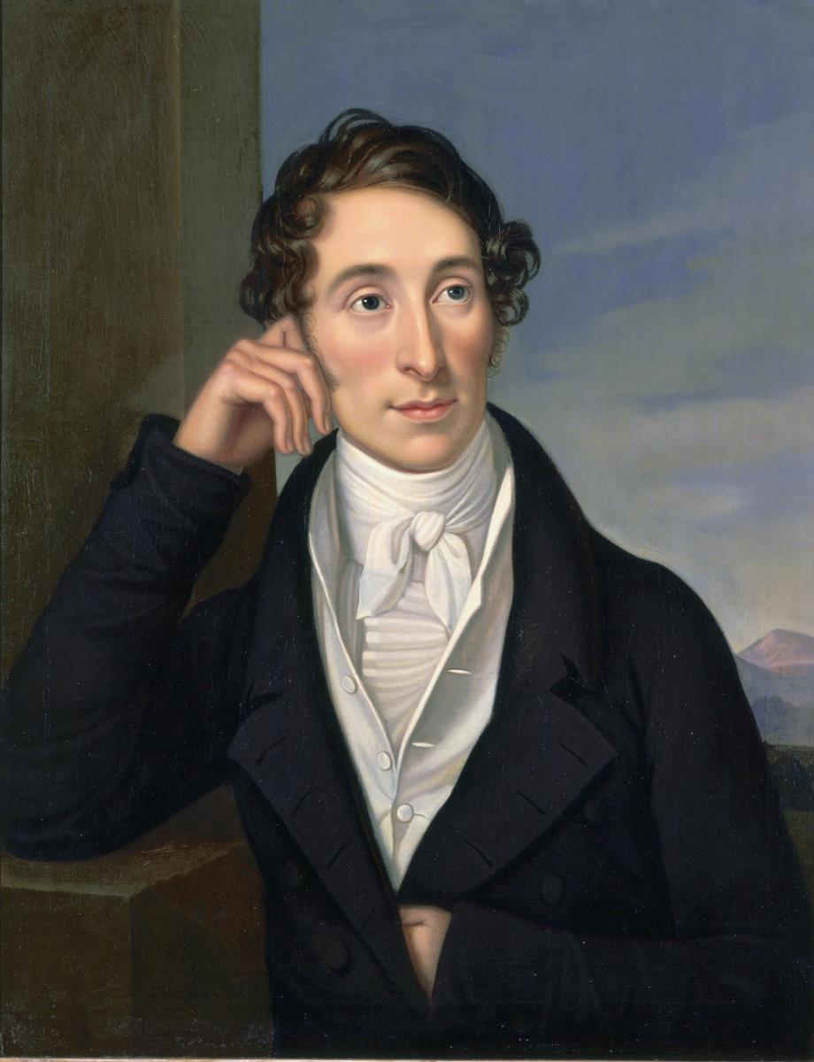 Bildnis des Komponisten Carl Maria von Weber