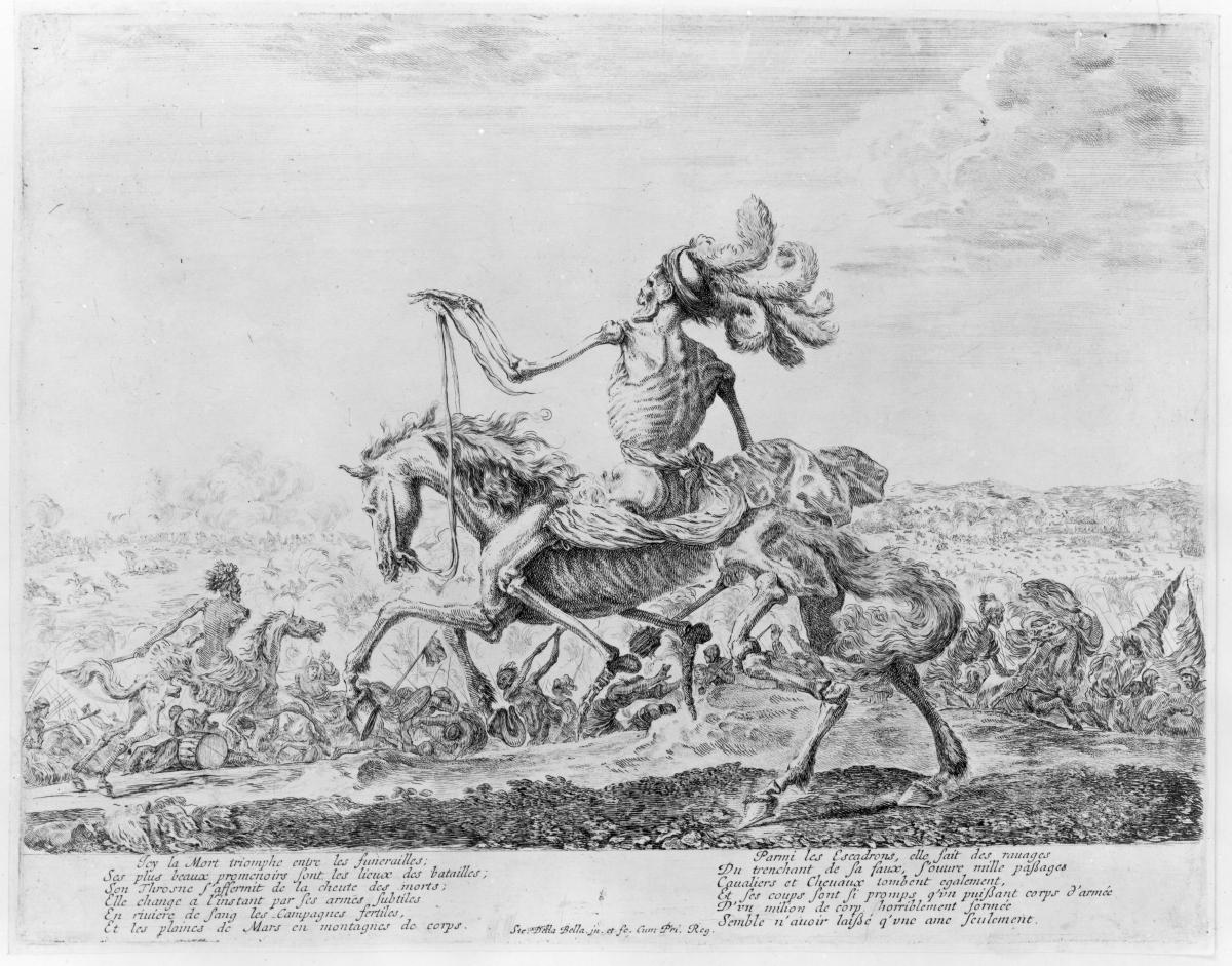 Der Tod auf dem Schlachtfeld