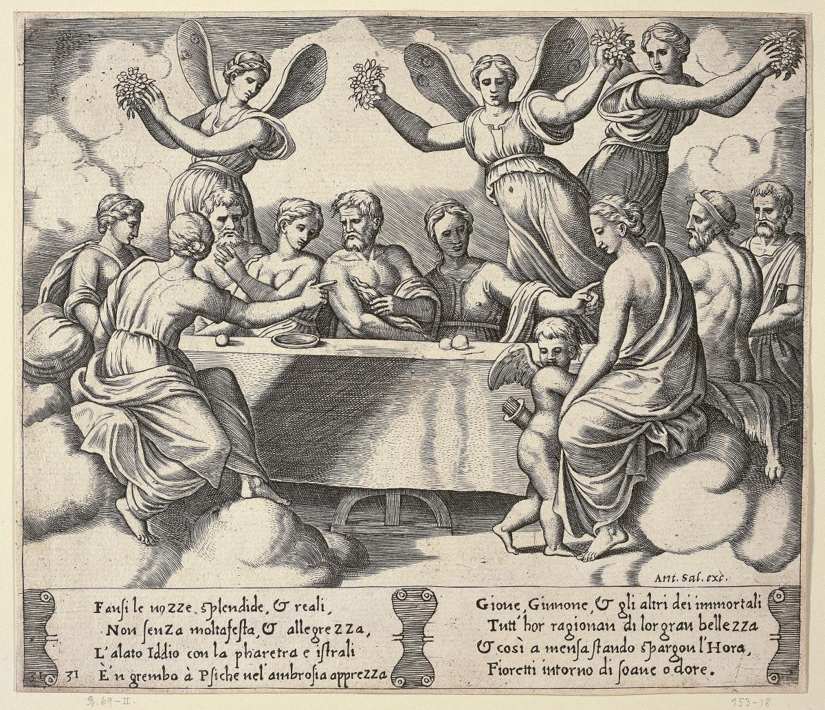 Vermählung von Amor und Psyche