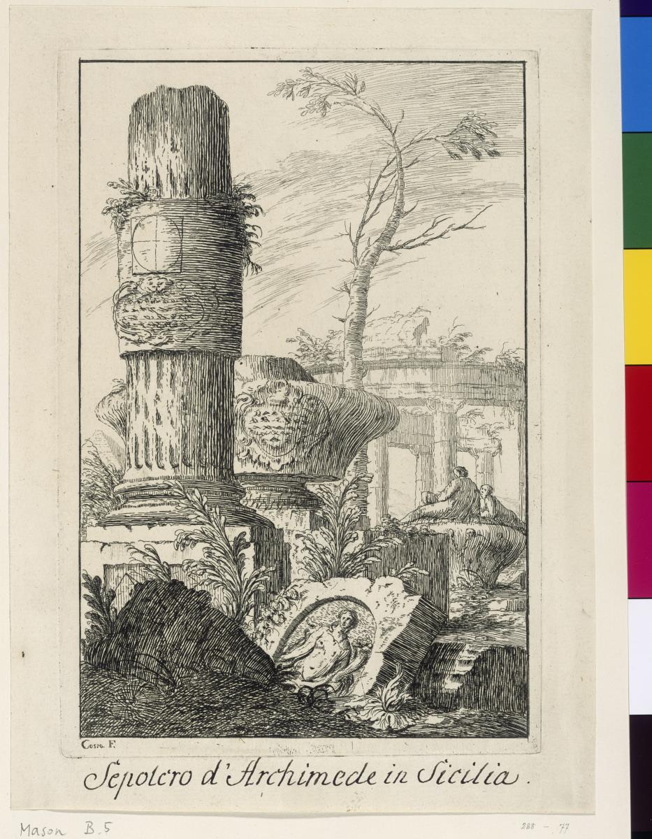 "Caprices de Berlin": Grabmal des Archimedes in Sizilien