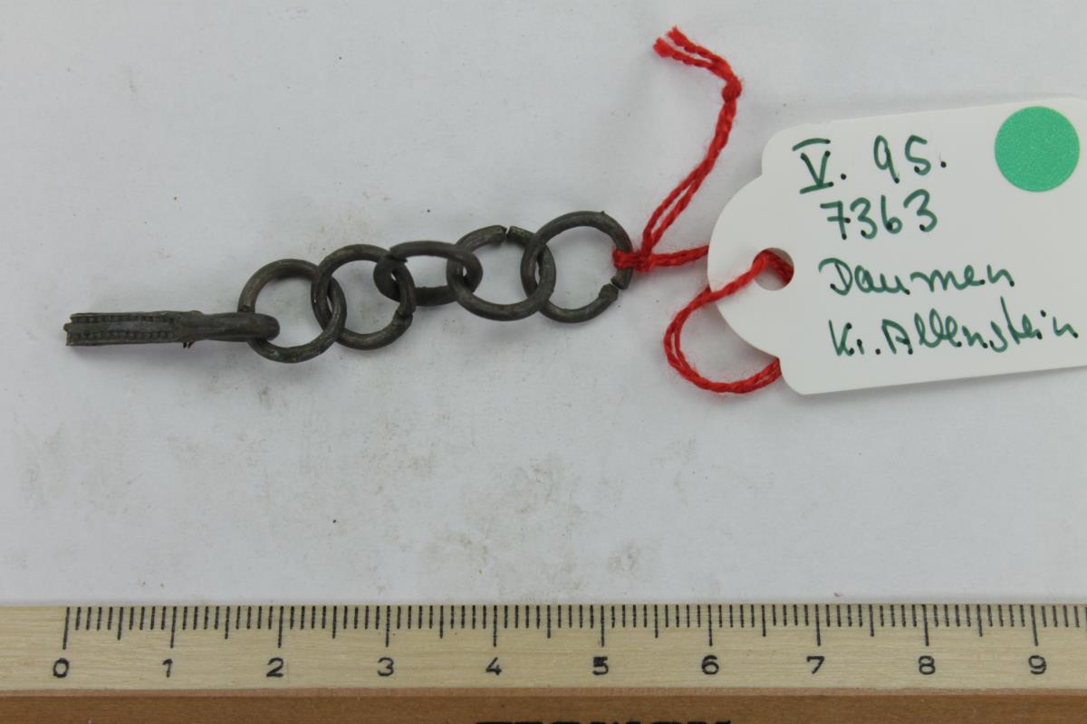 Anhängerfragment mit Kette