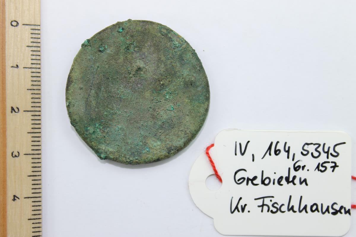 Römische Bronzemünze