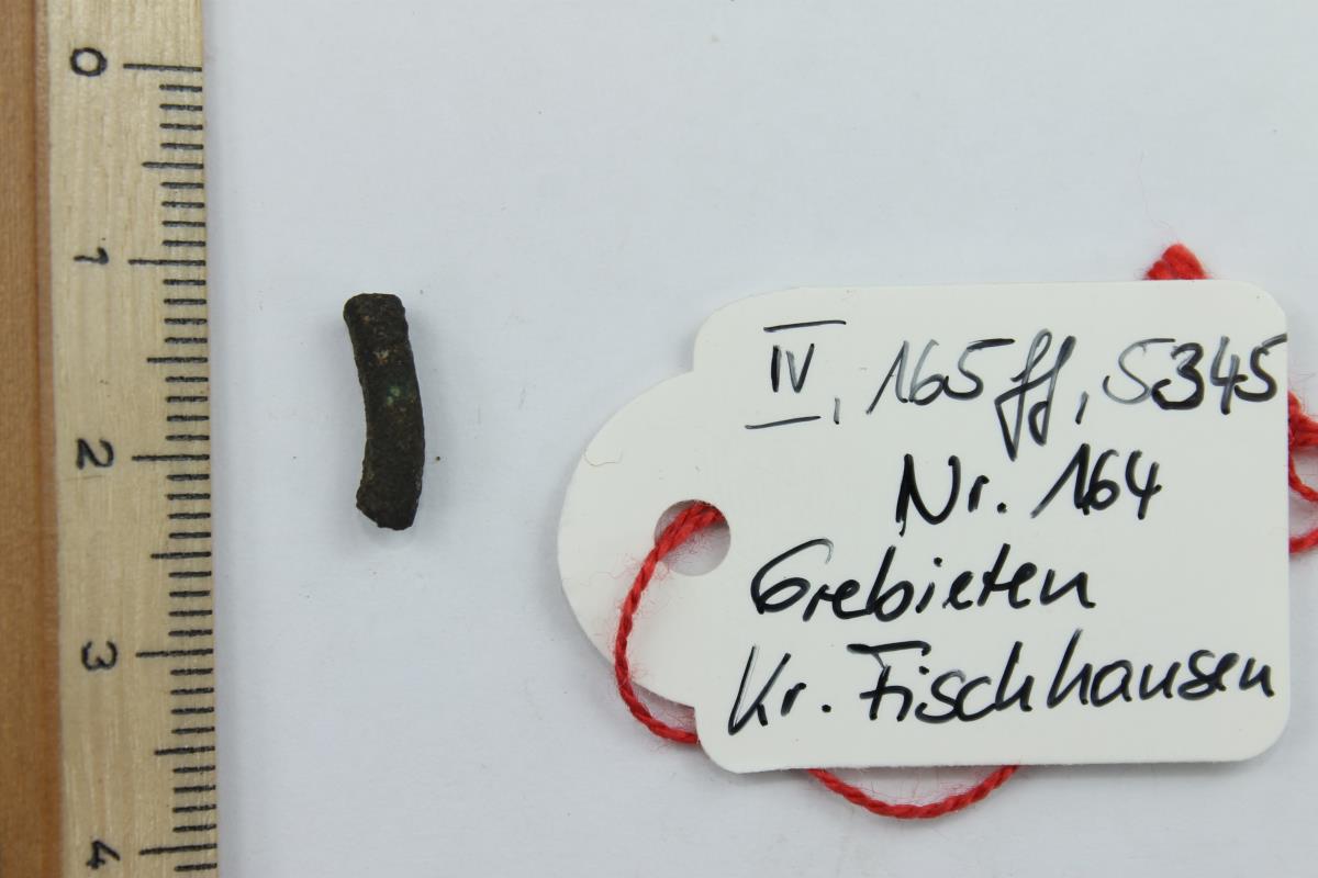 Bronzedrahtfragment
