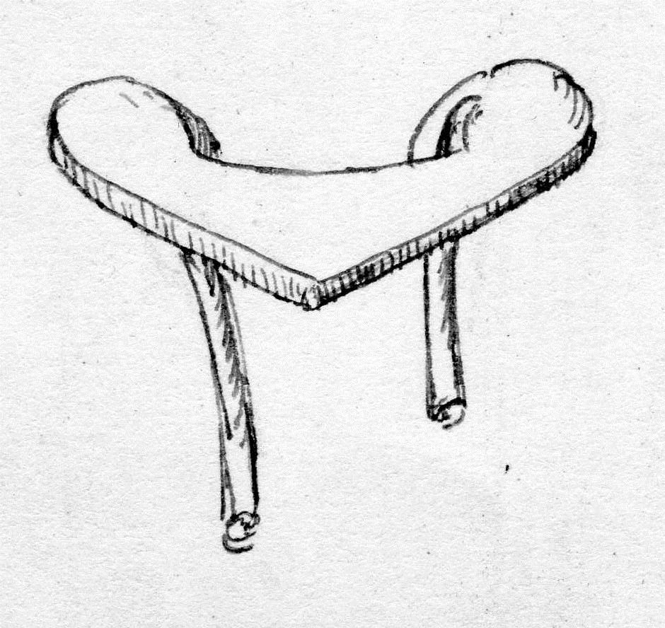 Fragment eines Schalenhenkels